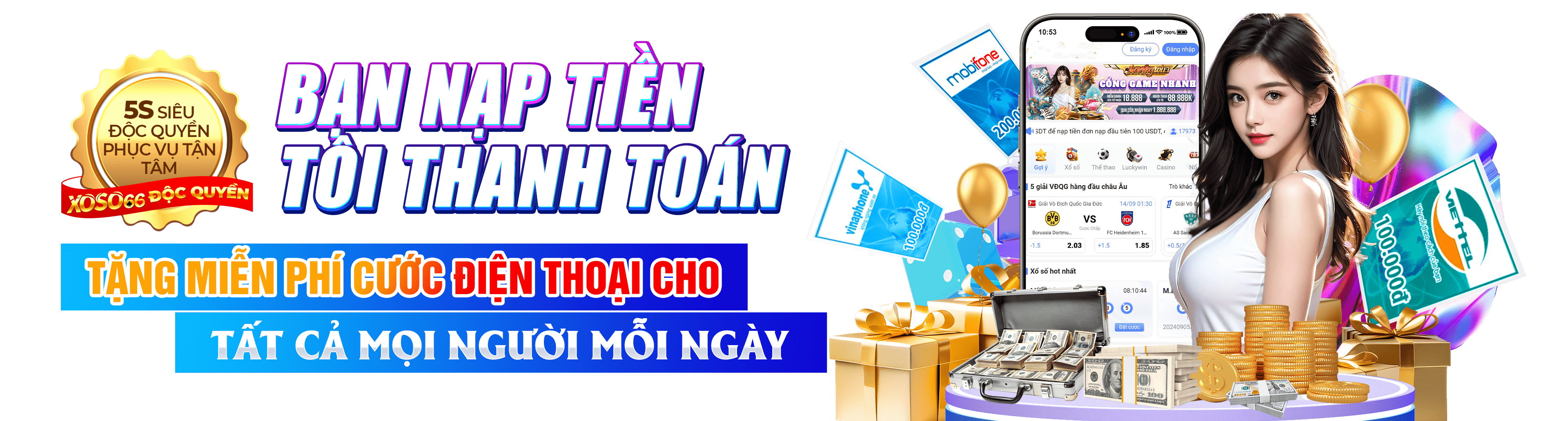 Hình ảnh quảng cáo của 888to hiển thị nền tảng và các lợi ích